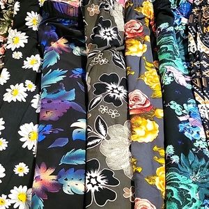 Lot of leggings size Large EUC